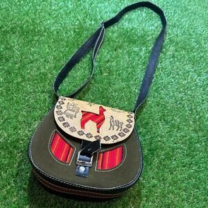 Paulo Cuervo Handcrafted Peruvian Style Satchel HandBag